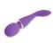 Sensuelle Alluvion Wand Purple by Nu Sensuelle, dual-ended with two powerful motors for clitoral, G-Spot, and anal stimulation.