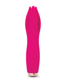 Sensuelle Tulip Magenta Multi-Play Vibrator for clitoral, nipple, and penis stimulation with silicone petals and powerful motors.
