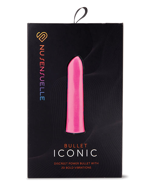 Sensuelle Iconic Bullet Vibrator Deep Pink