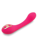 Sensuelle Libi Deep Pink G-Spot Vibrator with ultra flexible shaft and XLR8 Turbo Boost technology, featuring 12 speeds.