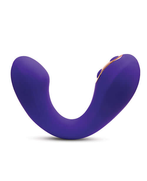 Sensuelle Libi Deep Purple G-Spot Vibrator with Ultra-Flexible Design and Continuous XLR8 Turbo Boost Technology