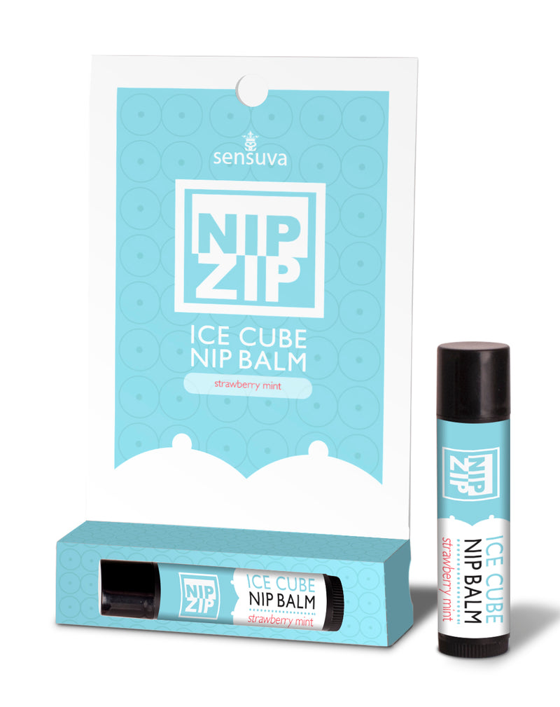Sensuva Nip Zip Strawberry Mint Natural Balm at $7.99