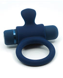 Nu Sensuelle NU Sensuelle Silicone Bullet Ring Navy Blue at $42.99