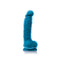 Experience Dreamy Pleasures with Colours Dual Density 5-Inch Blue Realistic Dildo!