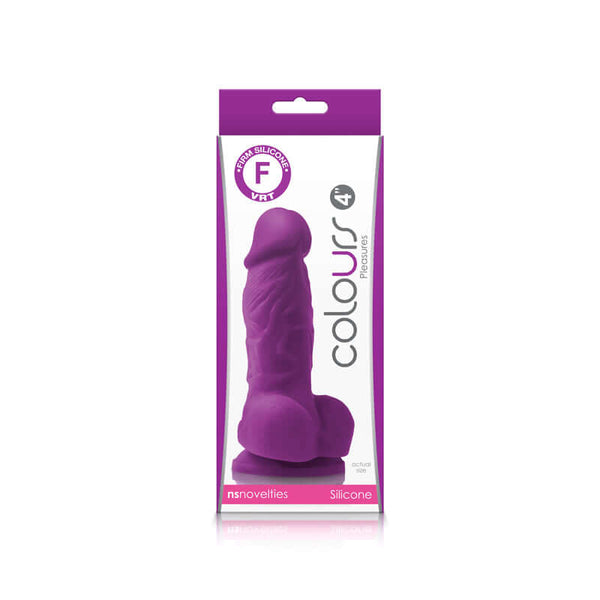NS Novelties Colours Pleasures 4 inches Dildo Purple at $20.99
