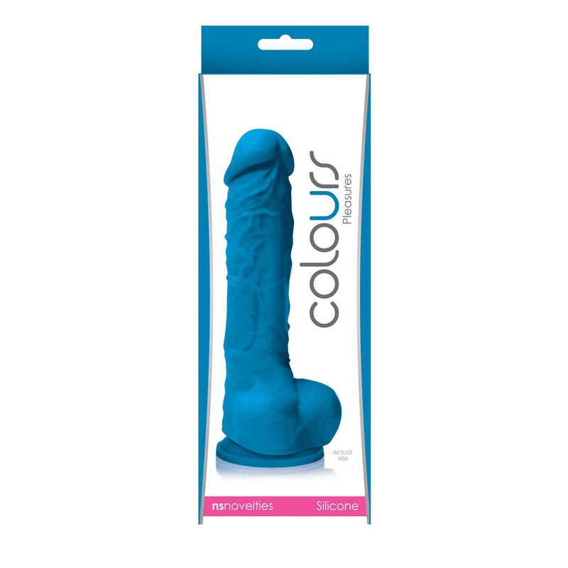 NS Novelties COLOURS PLEASURES 5IN DILDO BLUE at $25.99