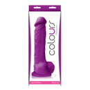 NS Novelties Colors Pleasures 8 inches Dildo Purple at $44.99