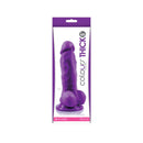 NS Novelties Colours Pleasures 5 inches Thick Dildo Purple at $37.99