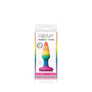 NS Novelties COLOURS PRIDE EDITION PLEASURE PLUG MINI RAINBOW at $18.99