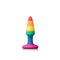 NS Novelties COLOURS PRIDE EDITION PLEASURE PLUG MINI RAINBOW at $18.99