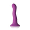 Colours Wave 6-Inch Dildo - Harness Compatible (Purple)