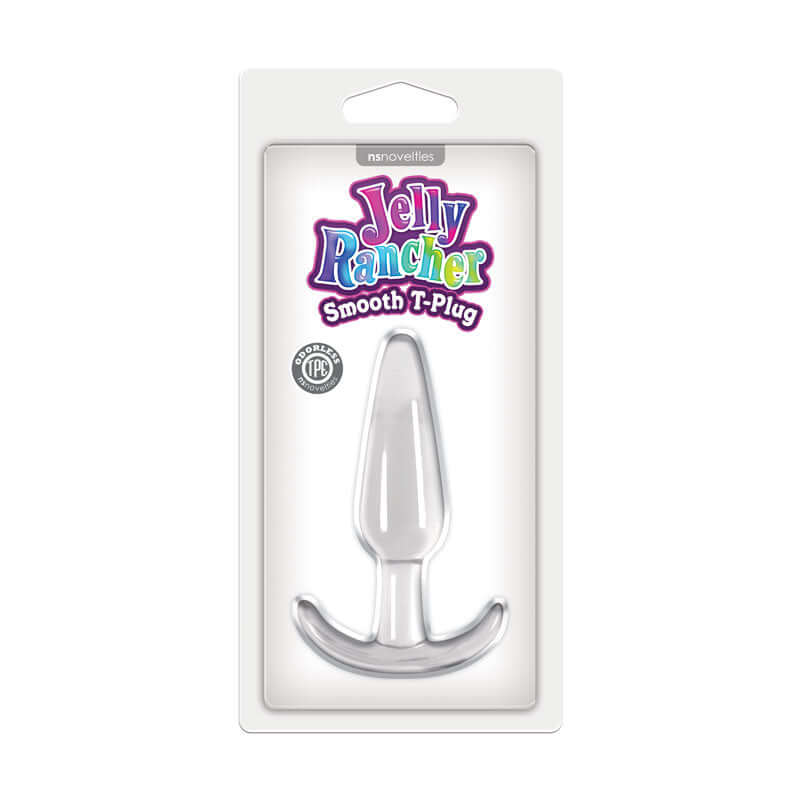 NS Novelties Jelly Rancher T Plug Smooth Clear at $8.99