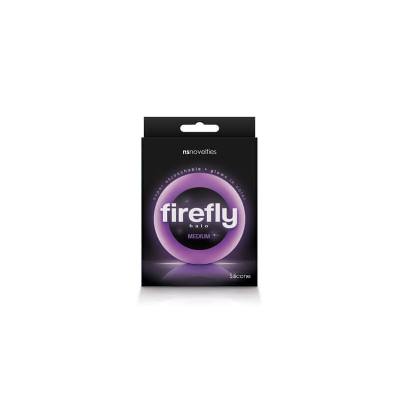 NS Novelties FIREFLY HALO COCK RING MEDIUM PURPLE at $4.99