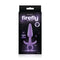 NS Novelties Firefly Prince Small Purple Butt Plug at $10.99