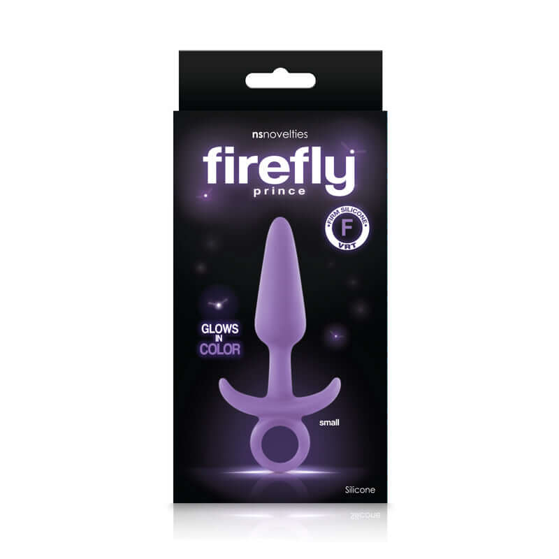 NS Novelties Firefly Prince Small Purple Butt Plug at $10.99