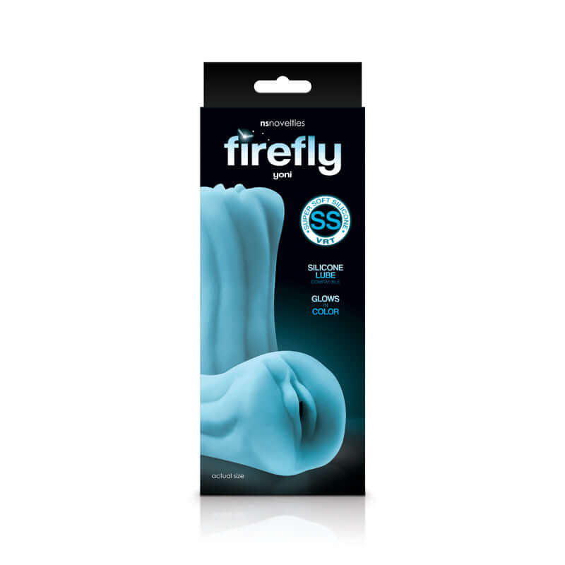 NS Novelties Firefly Yoni Blue Stroker from NS Novelties at $34.99