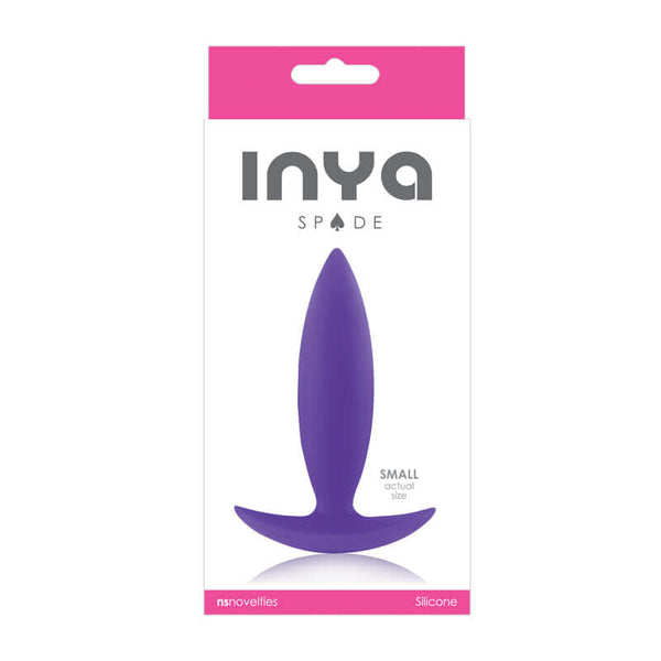 NS Novelties INYA SPADES SMALL BUTT PLUG PURPLE at $10.99