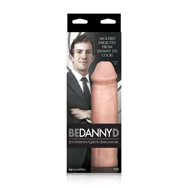 NS Novelties Be Danny D! Extension Girth Enhancer Beige by Danny D Signature at $25.99