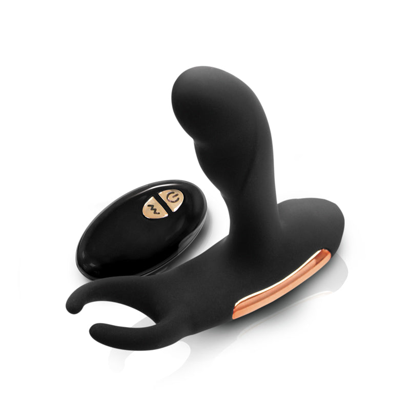 NS Novelties Renegade Sphinx Warming Prostate Massager Black Vibrator at $49.99