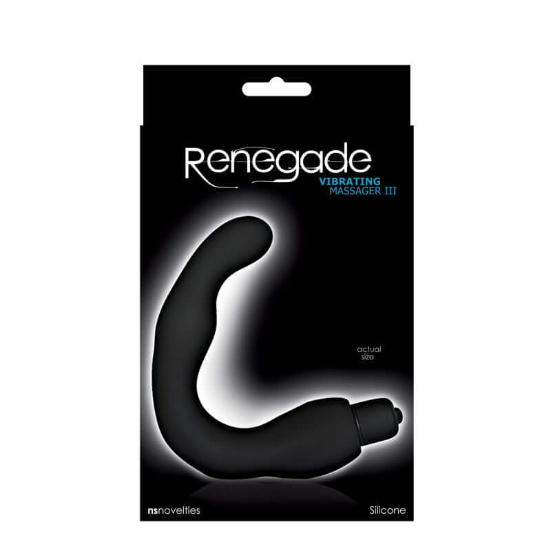 RENEGADE VIBRATING MASSAGER 3 BLACK-0