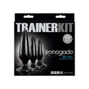 NS Novelties Renegade Pleasure Plug 3 Piece Trainer Kit Black at $23.99