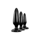 NS Novelties Renegade Pleasure Plug 3 Piece Trainer Kit Black at $23.99