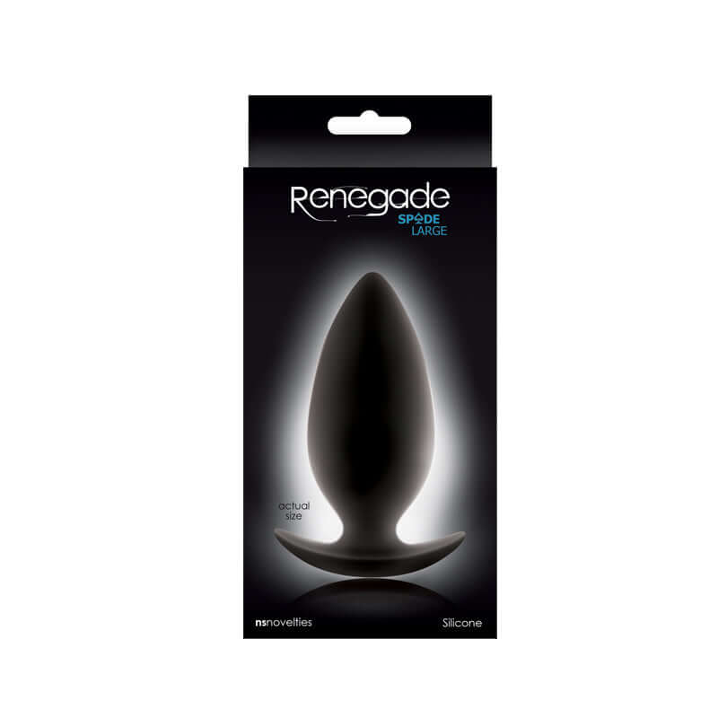 NS Novelties Thick Renegade Spade Large Anal Plug at $19.99