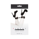 NS Novelties SINFUL BLACK ANKLE CUFFS at $16.99