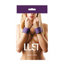 NS Novelties Lust Bondage Wrist Cuffs Purple at $19.99