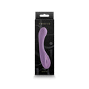 Desire Pure Dusty Lavender Vibrator packaging showcasing petite design and elegant branding.