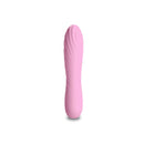 Pink lightweight Desire Destiny Azalea Dildo from NS Novelties designed for pleasurable penetration, crafted from body-safe aluminum.