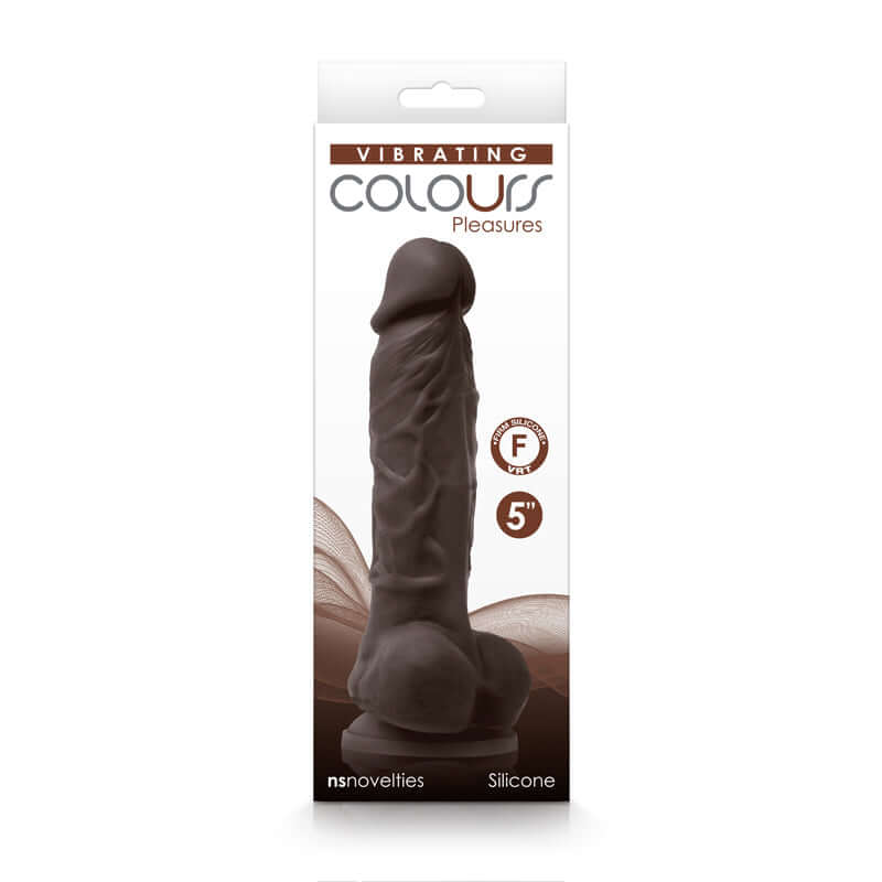 5 inch vibrating dildo COLOURS CURVE VIBRATING 5