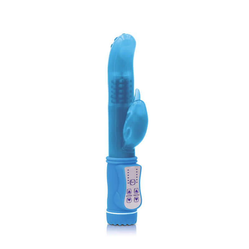 NS Novelties Firefly Jessica Blue Rabbit Vibrator at $23.99