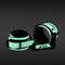 NS Novelties Glo Bondage Wrist Cuffs Green at $22.99