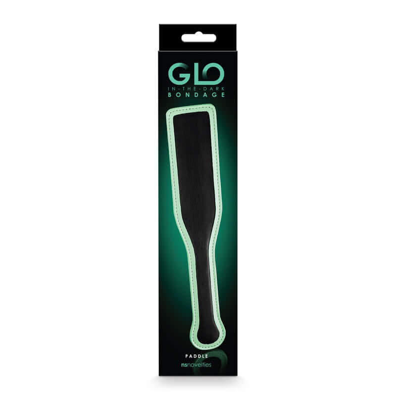 NS Novelties Glo Bondage Paddle Green at $17.99
