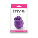 Inya The Kiss Purple Tongue Vibrator by NS Novelties - Rechargeable Clitoral Stimulator, Silicone