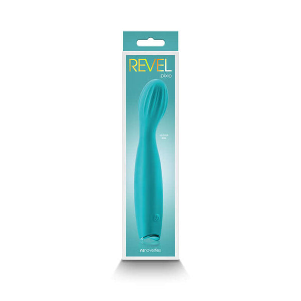 Revel Pixie G-Spot Vibrator Teal Green
