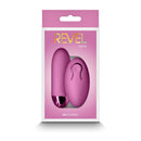 Revel Winx Vibrating Bullet – Blue/Pink, Rechargeable, Wireless Remote, Platinum Silicone