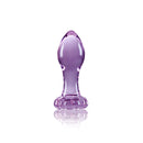 NS Novelties Crystal Premium Glass Flower Purple at $19.99