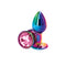 NS Novelties Rear Assets Multicolor Small Butt Plug Pink at $9.99