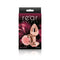 Rear Assets Rose Small Butt Plug - Pink & Gold | Lightweight Aluminum Anal Toy Packaging
