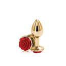 NS Novelties Rear Assets Rose Small Butt Plug Red at $9.99