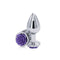 NS Novelties Rear Assets Rose Medium Butt Plug Purple at $11.99