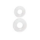NS Novelties Renegade Double Stack Clear Cock Rings at $5.99