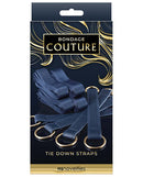 NS Novelties Bondage Couture Tie Down Straps Blue at $34.99