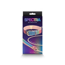 Spectra Bondage Collar and Leash Rainbow Set
