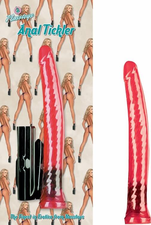Nasstoys Anal Tickler Jelly Vibrator Pink at $23.99