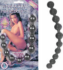 Nasstoys Thai Anal Beads Jumbo Black at $8.99