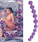Thai Anal Beads Jumbo Purple for men and women, flexible and easy to insert, graduated size for increased sensation, intensifies orgasms.