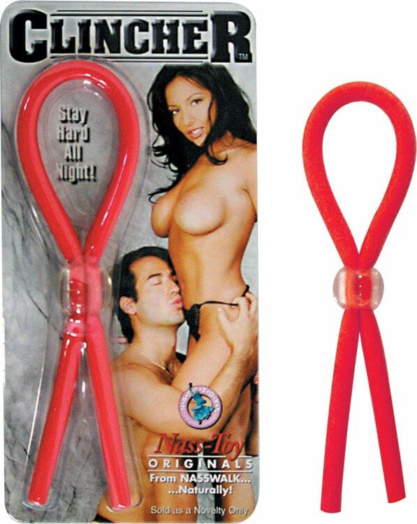Nasstoys Clincher Cockring Red at $7.99